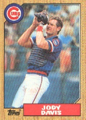 1987 Topps Baseball Cards      270     Jody Davis